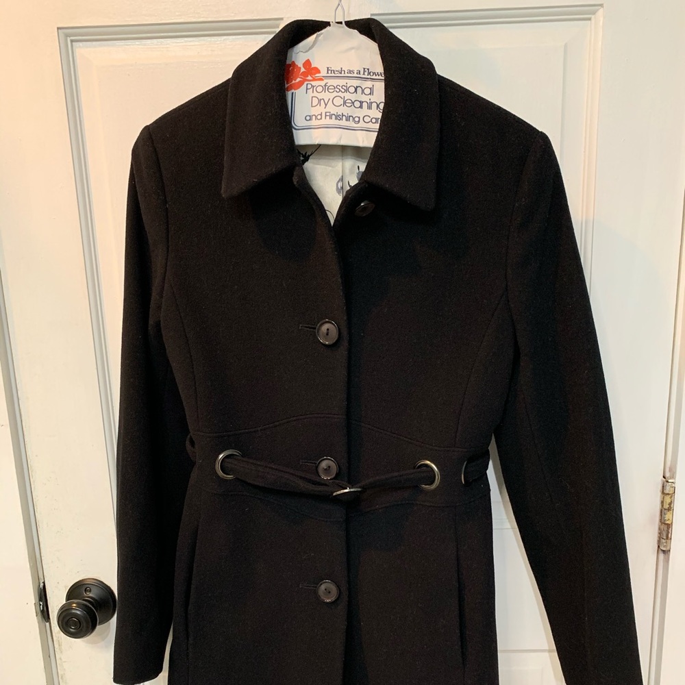 Via Spiga long wool coat